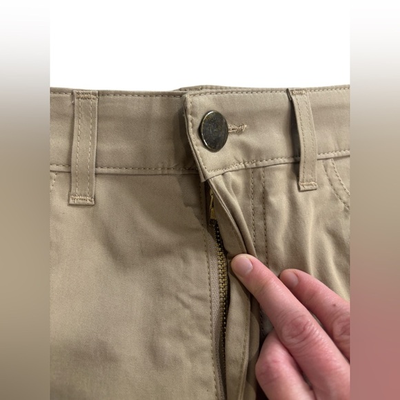 NWOT LUCIANO BARBERA Khaki COTTON Blend CHINO Pants Trousers EU-48 W-30" - Picture 3 of 10